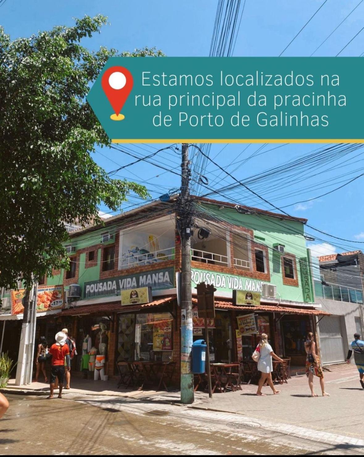 Pousada Vida Mansa Pôrto das Galinhas Exterior foto